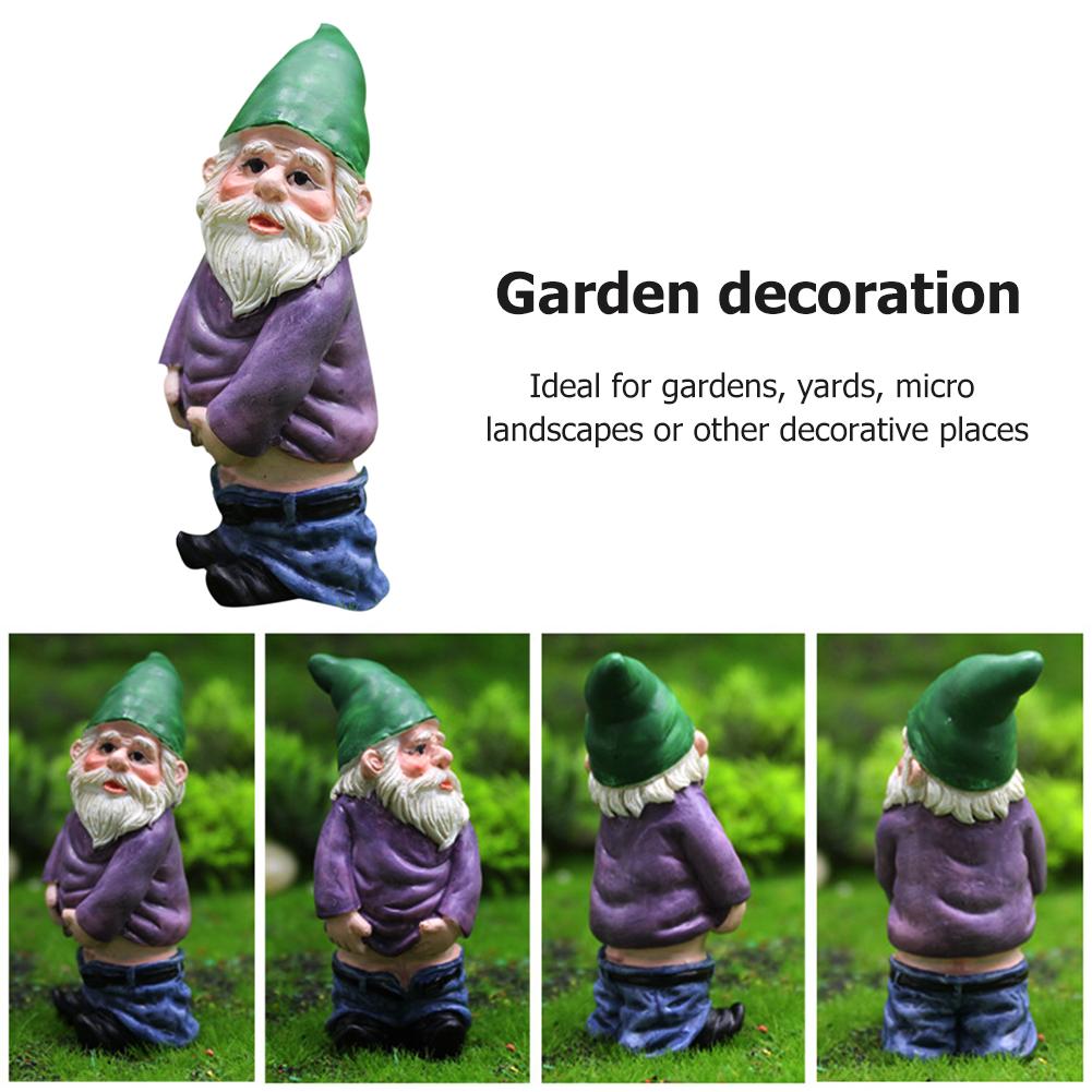 Elf-Character Ornaments Display Mold Garden Ornament Accessories Elves Desk Decor Gift Miniature Dwarf Figurine Statue