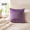 Fluff Treated Pillowcase Solid Color Velvet Pillow Cover, Soft Plush Throw Case, 17.7x17.7 Inch Office Cover Smooth Cushion for Sofa, Bed, Office,
