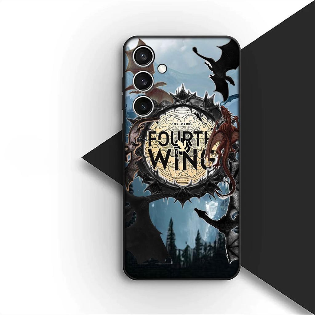 Fourth wing dragons Silicone Cover for Apple iPhone 16 14 15 Plus 11 Pro Max 16E ProMax + 15Plus 16+ 14+ Coque Phone Case