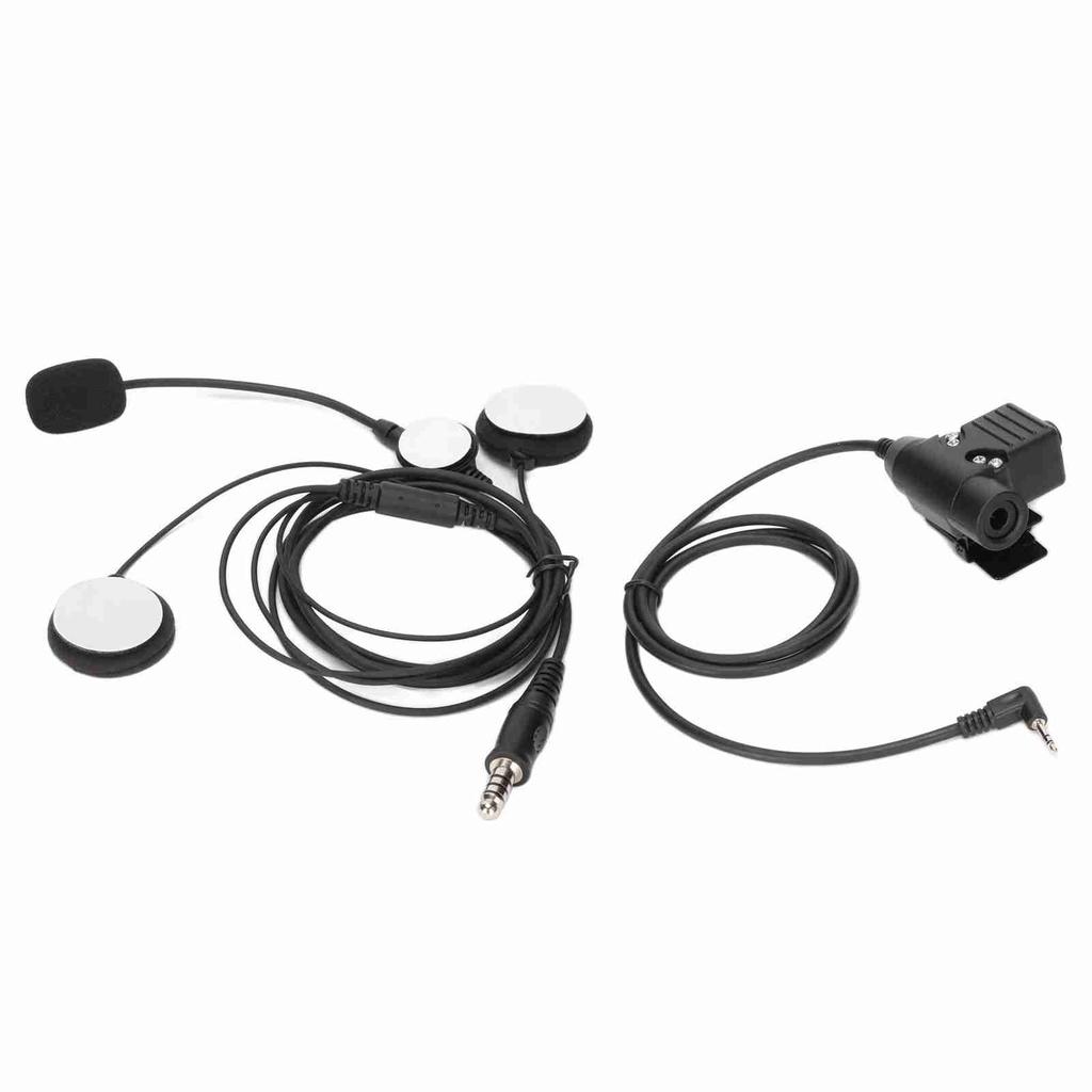 7,1 мм мотоциклетная гарнитура двусторонняя шлемная гарнитура с U94 PTT для MOTOROLA T5428 6200C T80 и