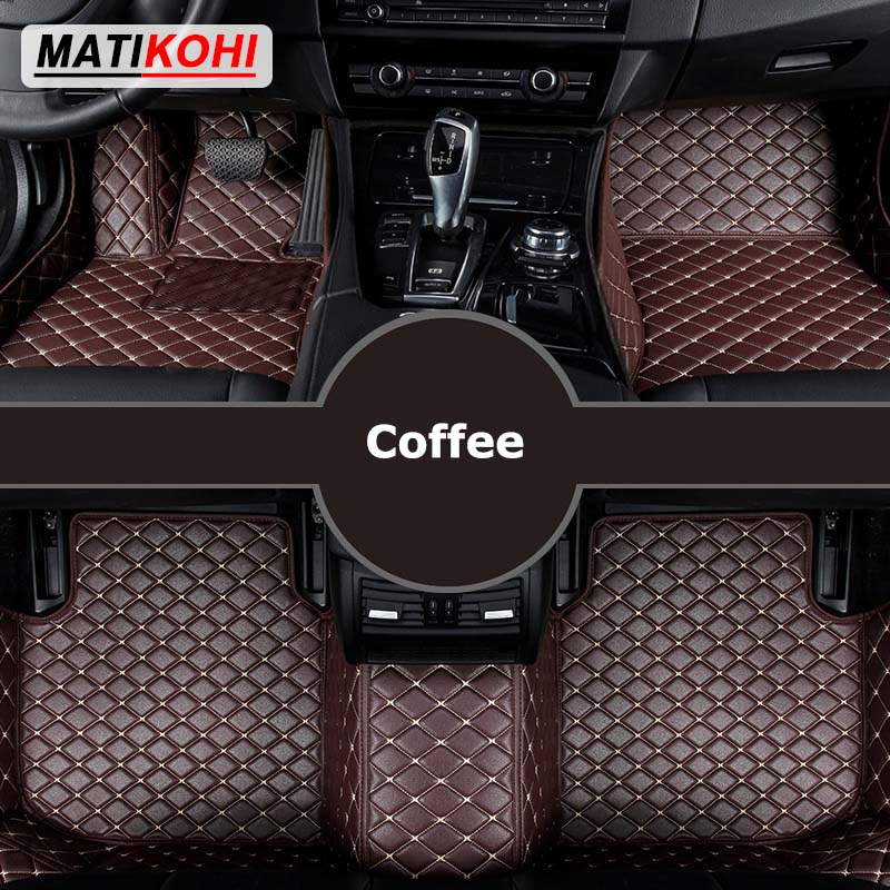 AOTI9 MATIKOHI Custom Car Floor Mats For Hyundai Grandeur Azera Auto Carpets Foot Coche Accessorie