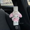 Cute Cartoon Plush Seatbelt Cover Seat Belt Tissue Box Harness Cushion Auto Shoulder Strap Protector Pad for Children/ Kids