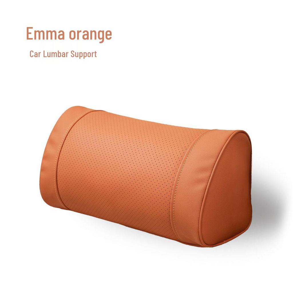 Универсальный комплект подголовника и поясничной поддержки для автомобиля на все четыре сезона - регулируемые подушки для шеи и спины.