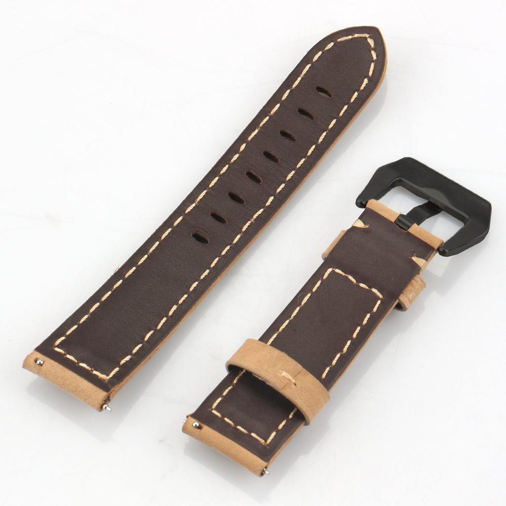 Genuine Leather Strap for HONOR Watch GS 3i Pro Band for MagicWatch 2 46mm 42mm ES Vintage Cowhide Watchband