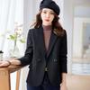 Высокое качество Новое поступление: Черный женский пиджак: идеальная посадка и стиль