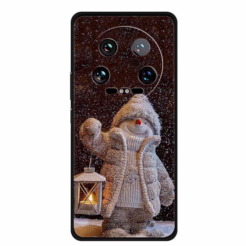 Рождественский чехол для телефона Xiaomi 14 Ultra Pro, чехол из мягкого силикона, роскошная крышка с оленем для Xiaomi 13 Ultra Pro, задние чехлы Coque 14pro