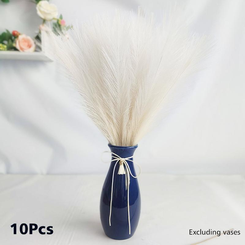 10 шт. простой элегантный искусственный тростник из пампасной травы, искусственный тростник для растений