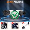 WUFEN 7KW GBT To NACS Adapter 32A 220V For Tesla Electric Vehicle Charging Connector Portable GBT to Tesla EV Charger Adapter