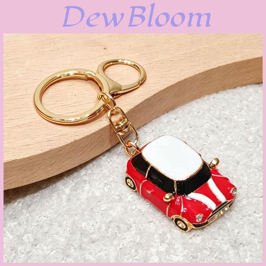 Modern Minimalist Car Keychain With Electroplated Alloy For Car Enthusiasts