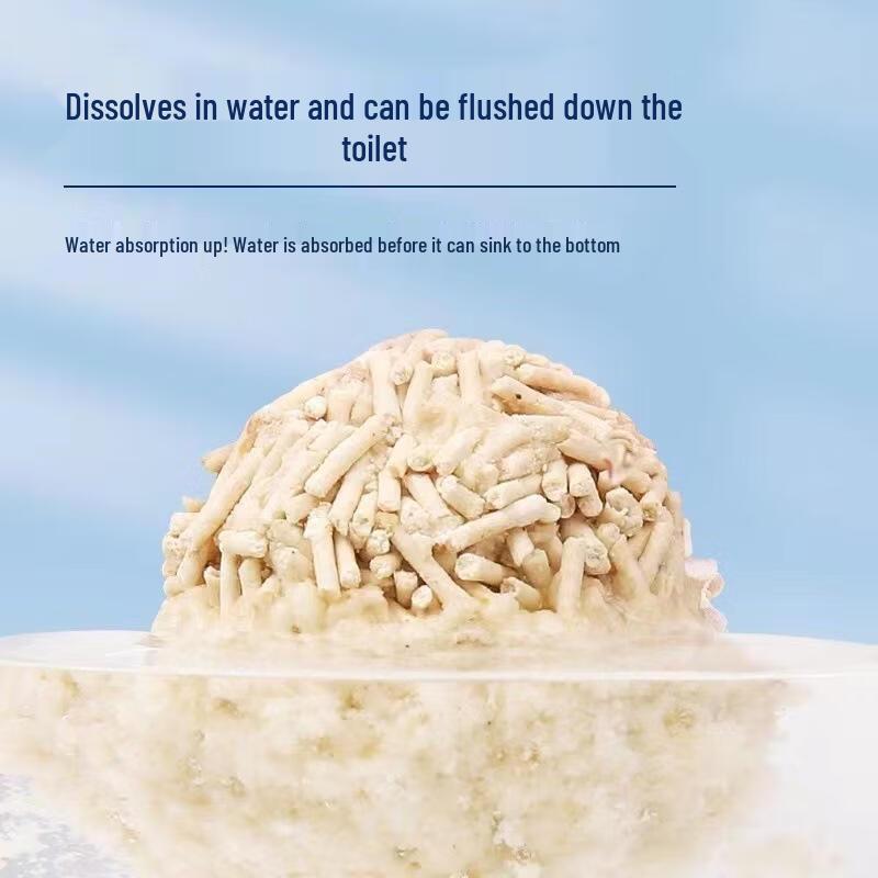 СМОТРИТЕ КИН Наполнитель для кошачьего туалета из тофу