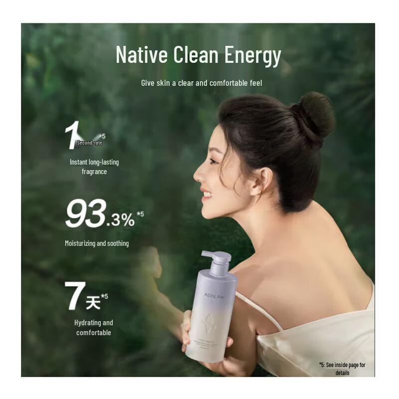 Adolph Plant Fragrance Hydrating Shower Gel