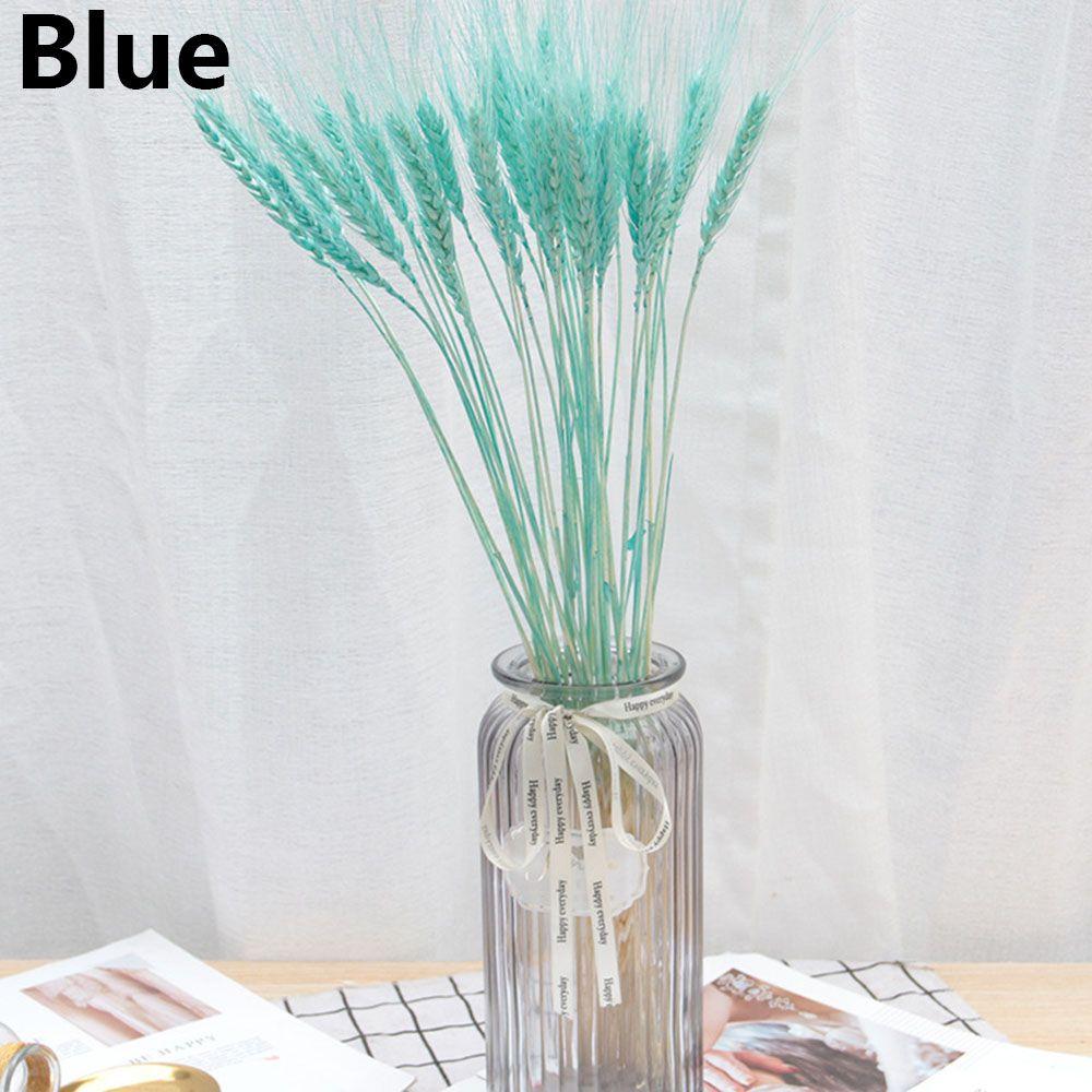 Natural Material Shooting Props Wheat Ear Grass Real Flower Dried Flowers Bouquets Plant Stems