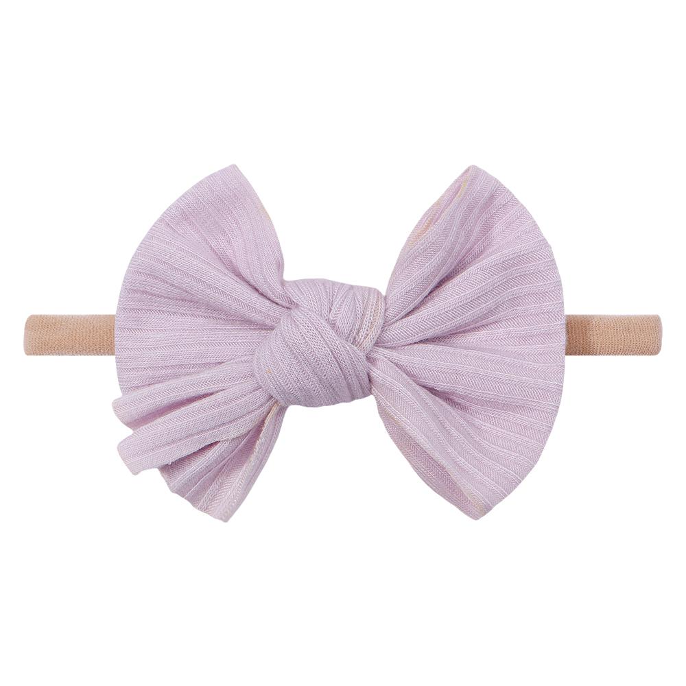 1/2 шт./лот Повязка на голову для новорожденного с бантами, нейлоновая повязка на голову для девочки, эластичные мягкие резинки для волос для детей, детские аксессуары для волос