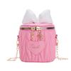 Girls Fashion Heart Shaped Shoulder Bag With Breathable Fabric For School And Play
