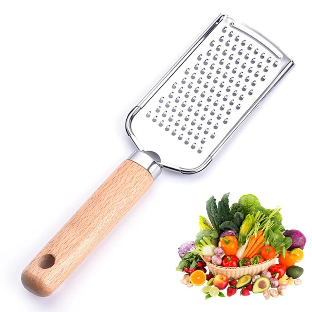Quickly Cheese Grater Flat Wooden Handle Flat Cheese Grater Cheese Grater for Kitchen Accessories
