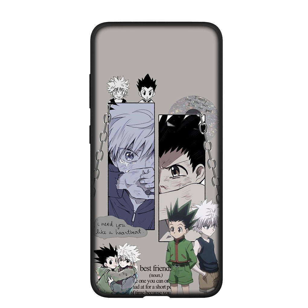 Чехол для телефона Samsung Galaxy S25 S24 S23 iPhone 16 15 Xiaomi Redmi Note 14 13 12 16E X 11 Pro Max OPPO Moto Huawei Gon Freecss Killua Hunter X Hunter
