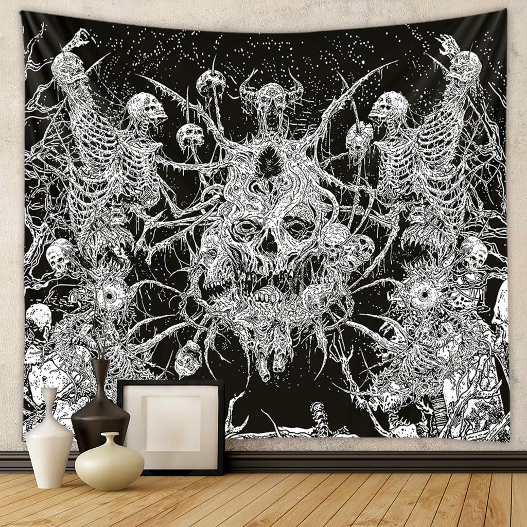 Богемный гобелен на стену - Декоративный тканевый гобелен для домашнего декора, Бохо настенное искусство и гобеленовый декор