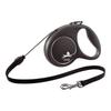 Flexi Black Design Cord, Medium (Under 20kg), 5m, Black [Dog Leash]