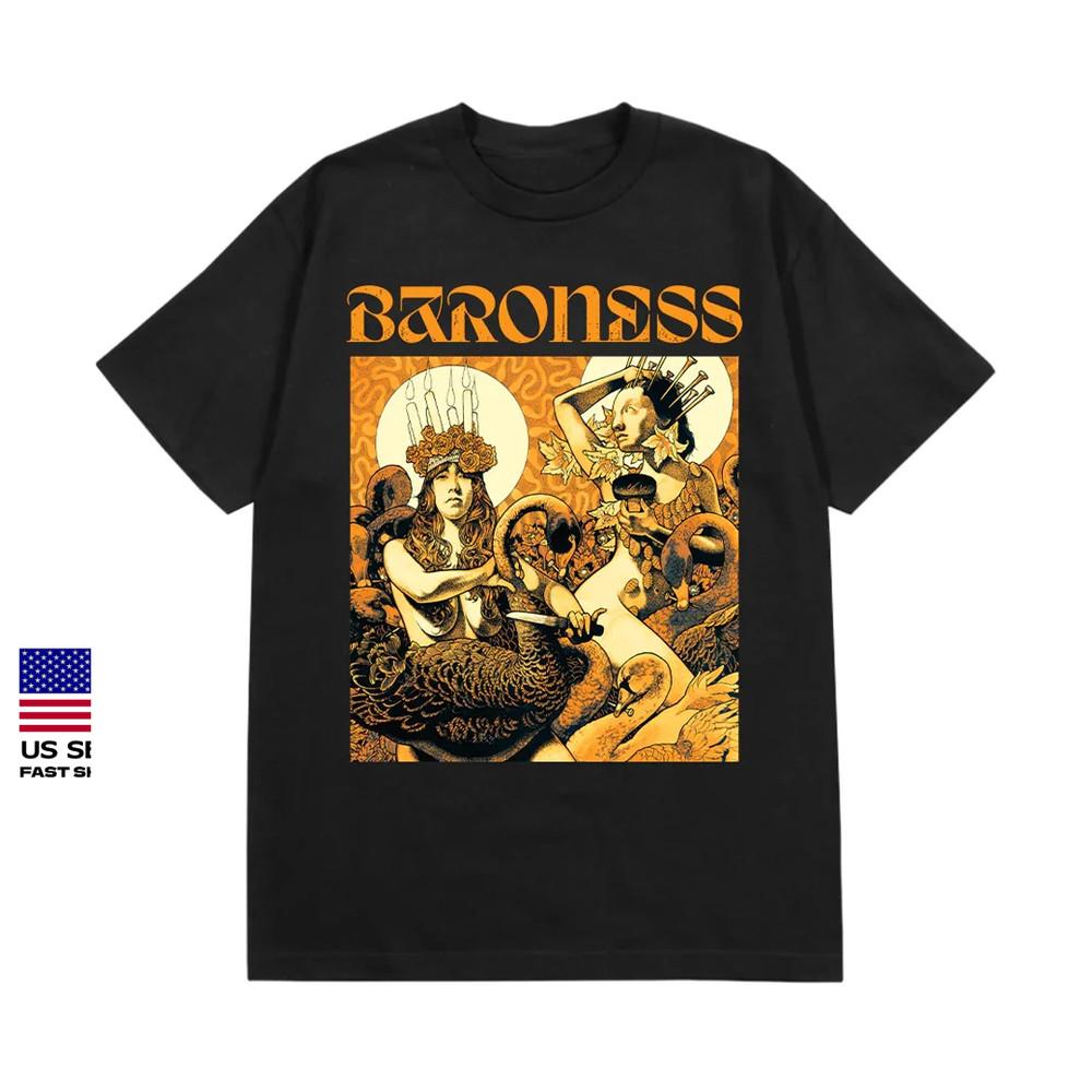 New Hot Baroness band artwork black UNISEX All sizes S to 45Xl XA753 Unisex T-Shirt