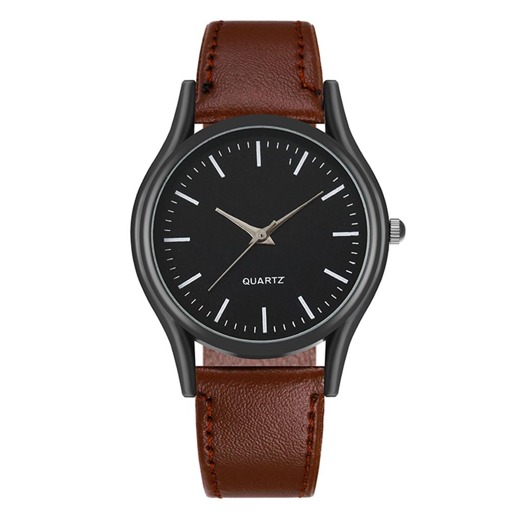 Модные ретро деловые часы для мужчин Reloj Hombre Наручные часы Кожаные часы Кварцевые наручные часы Часы Подарок Relogios Masculino