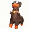 Full Body Jumpsuit Inflatable Sausage Dog Costume Cosplay Sausage Dog Costume  Role-playing Props
