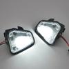 2PCS For VW Passat B7 CC Scirocco Jetta EOS LED Side Rearview Mirror Floor Ground Lamp Puddle Welcome Light
