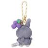 Takara Tomy Arts Pokemon Poke Peace Mascot with Chain (Colorful Ver.) Emonga, 5.1 inch Plush, Multi-color