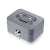 1-4PCS Money Safe Box Lockable Cash Box With Key Portable Piggy Box Made Of Metal Security Lock Box Sturdy Coin Boxes For Kids