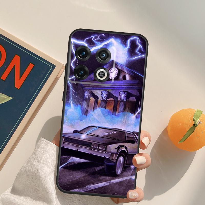 Back To The Future Time Machine Case For OnePlus 12R 13R 13T 10R 15 13 12 11 10T 8T Nord CE 4 3 2 Lite N20 N30 Nord 5 Cover