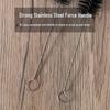 Long Handle Test Tube Brush with Soft and Hard Nylon Bristles for Industrial Pipe and Inner Hole Cleaning