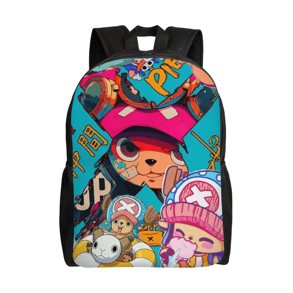 Back To School Season Snack Storage Luffy (31) Bookbag One Piece Couple Backpack