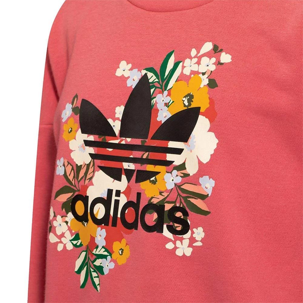Adidas Originals Casual Sportswear CREW SET Pink Kids' (Unisex) Casual Sportswear Sets GN4211