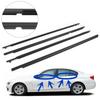 Door Weatherstrip Belt Seal Window Moulding Trim Fits Toyota Corolla 2009-2013