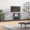 VidaXL TV Stand Concrete Grey 150x30x50 Cm Engineered Wood 829120