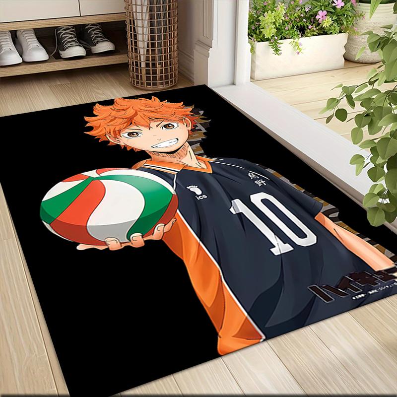 1Pc Haikyuu Volleyball Spirit Carpet Rug Customizable Soft Washable Antislip Home Living Room Sofa Mats Personalized Rug 0917149