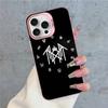 Чехол для телефона Sleep Rock Band T-Token для iPhone 16 15 14 13 12 11 Pro Max X XR XSMAX 8 7 Plus Матовый ударопрочный задний чехол