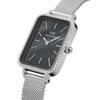 Zegarek Damski Daniel Wellington Quadro Silver Mesh Dw00100667 + Box (Zw519K)