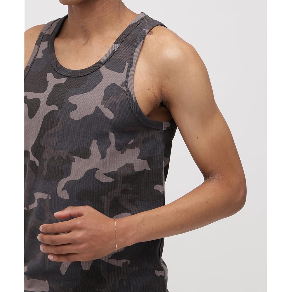 Avirex DAILY WIDE TANK TOP CAMO Wide Tank Top M BK Camo 7836937002