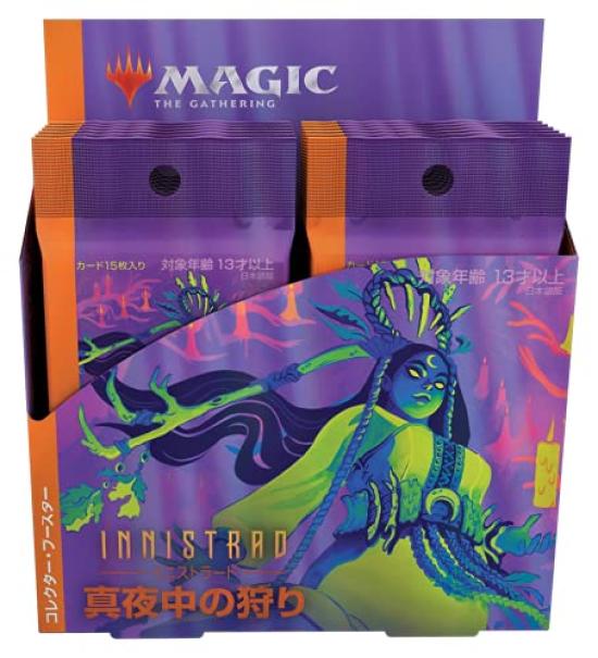 Сборник Полночная Охота Коллекционный Бустер Японское Издание MTG Коллекционная Карточка Wizards of the Coast C89541400 Magic Innistrad