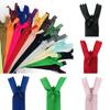 10Pcs Nylon Colorful Invisible Zippers Tailor Sewing Craft 25-60cm Closed End Fastener Accessories #3 Concealed Zips