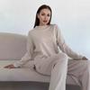 Women's Autumn and Winter Long Sleeve Loose Casual Pants Sweater Set