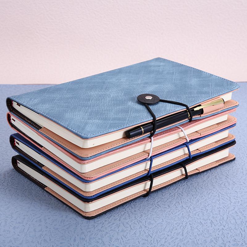 Мягкий кожаный деловой блокнот формата А5 с индивидуальным логотипом