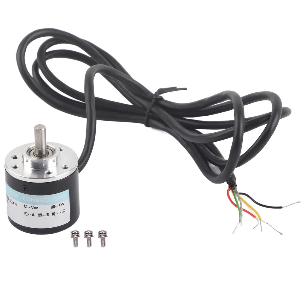 Encoder Solid Shaft ABZ 3‑Phase Motion Controls Component 30KHZ 1000B 1024B DC5 24V1000Z