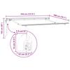 Retractable Awning Orange 350 x 200 cm Fabric