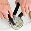 Effortless Can Opener Stainless Steel 360-degree Rotating Knob Non-slip Handle Multifunctional Easy Lid Removal Can Opener
