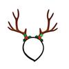Christmas Antler Headband Festive Reindeer Horn Decor Hair Accessory Xmas Hairpin Festival Celebration Hair Hoop