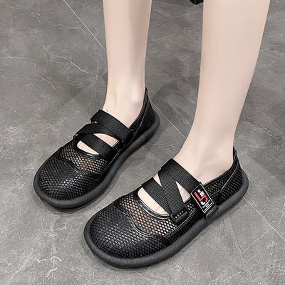 Модная обувь женская весна новые женские туфли на плоской подошве, повседневные носки, сетчатая обувь, спортивная женская обувь с мягкой подошвой