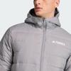 adidas Необходимое Terrex Multi Light Водоотталкивающая Уличная Ветрозащитная Теплая Пуховая Куртка на Молнии с Капюшоном Мужские Куртки KB2174