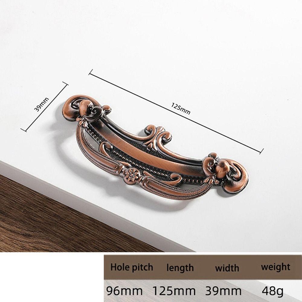 Винтажная ретро-резьба в полоску, мебельная ручка, ручка шкафа, ручка ящика для кухонного шкафа