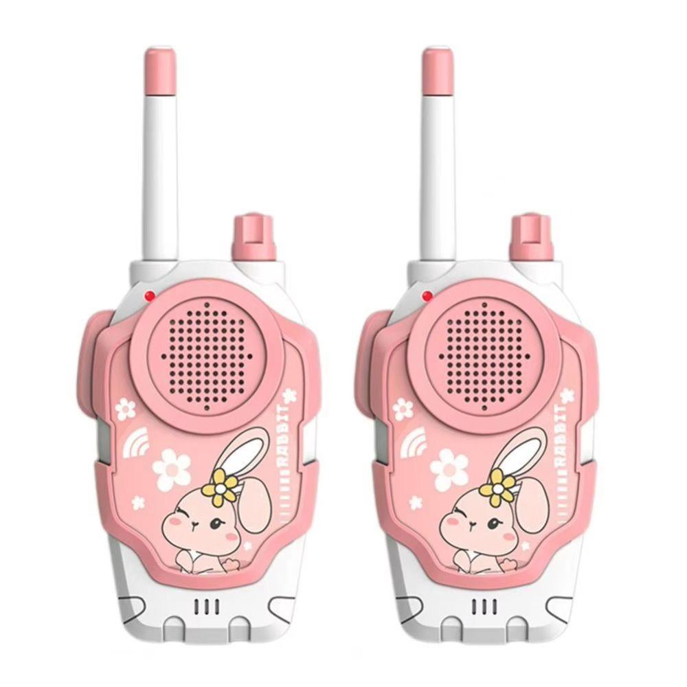 2Pcs Parent-child Interaction Kids Walkie Talkie Toys Long-distance Radio Phone  Boy/Girl